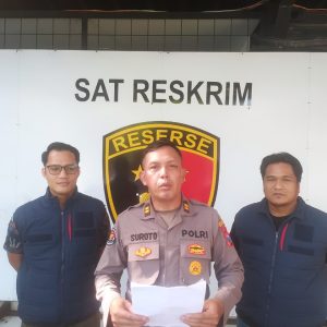 Polres Pelabuhan Tanjungperak Amankan Penjual Motor Hasil Begal Gangster di Bulak Surabaya