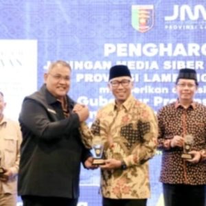 Gubernur Lampung Rahmat Mirzani Djausal Hadir di Acara Musda ll JMSI