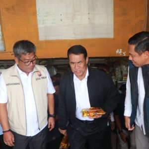 Jelang Nataru Satgas Pangan Polda Jatim Sidak Pasar