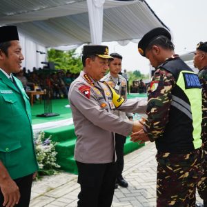 Pimpin Apel Kebangsaan Banser, Kapolri Ingatkan Kesiapsiagaan Bencana dalam Pengamanan Nataru