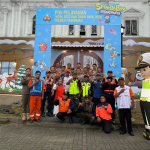 Supervisi Ops Lilin Semeru 2025, Tim Stamaops Polri Cek Kesiapan Pos Yan Tamandayu Pandaan