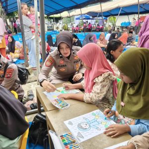 Trauma Healing Polri, Dukungan Psikologis bagi Anak Korban Banjir Bandang di Padang Pariaman