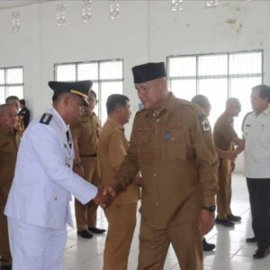 Bupati Nias Utara Lantik Pimpinan Tinggi Pratama dan Pejabat Adminstrator, Ini Daftar Nama-nama 37 Orang