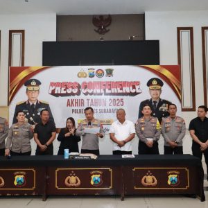 Polrestabes Surabaya Tuntaskan 600 Laporan Curanmor