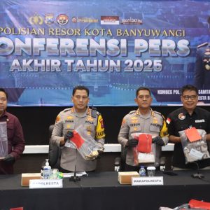 Polresta Banyuwangi Selesaikan 1.281 Perkara Sepanjang Tahun 2025