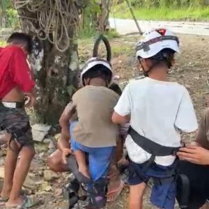Brimob Polri Laksanakan Trauma Healing Anak Terdampak Bencana di Kabupaten Agam