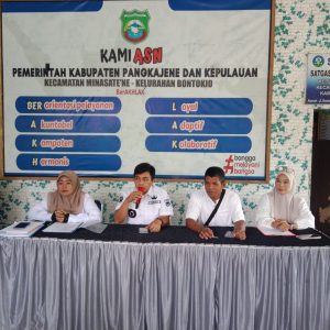 Pra Musrenbang Kelurahan Bonto Kio Kecamatan Minasatene Kabupaten Pangkep