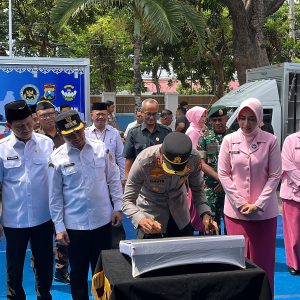 Kapolres Pasuruan Kota Resmikan SPPG YKB, Dukung Program Makan Bergizi Gratis