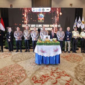 Polda Jatim Peringati HUT Satpam ke-45 Luncurkan Layanan Polisi Penolongku