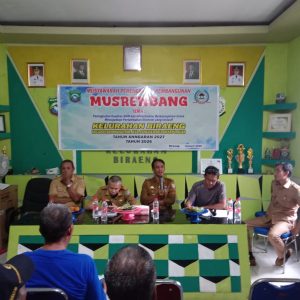 Pemerintah Kelurahan Biraeng Mengadakan Musrenbang