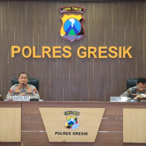 Kapolres Gresik Pimpin Commander Wish, Tegaskan Polri Presisi dan Pelayanan Humanis