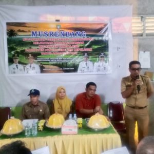 Pemerintah Kelurahan Padoang-Doangan Mengadakan Musrenbang