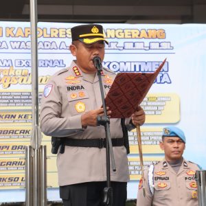 Polresta Tangerang Gelar Sertijab Kabag, Kasat, dan Kapolsek, Ini Daftarnya