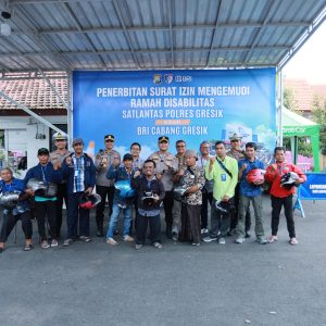 Polres Gresik Wujudkan Pelayanan Inklusif dengan Terbitkan SIM D Ramah Disabilitas