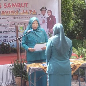Kelurahan Nusajaya Adakan Pisah Sambut dan Pelantikan TPPKK