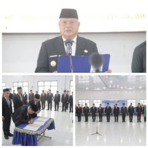Bupati Nias Utara Lantik 12 Pejabat Eselon II
