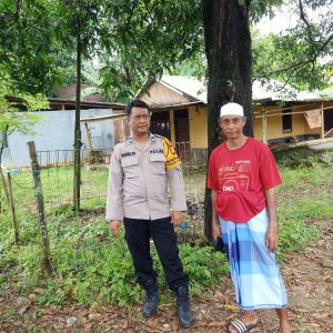 Silaturahmi Di Wilayah Binaan, Jaga Kamtibmas Tetap Aman Dan Kondusif
