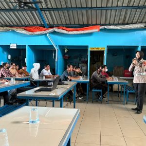 Tekan Angka Kecelakaan Jelang Mudik 2026, Satlantas Polres Pasuruan Gelar Safety Riding di PT Mega Marin Pride