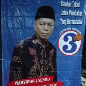Terpilih Sebagai Ketua RT Secara Pemilihan Wahyudi/ Senud: Saya Niatkan Untuk Ibadah   