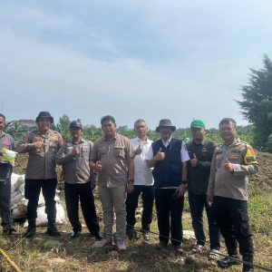 Polsek Panongan Dukung Ketahanan Pangan, 4.000 Meter Persegi Lahan Siap Tanam Jagung Hibrida di Desa Panongan