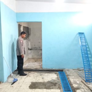 Polsek Cikupa Pantau Progress Pembangunan Dapur SPPG Bhayangkari di Sukamulya