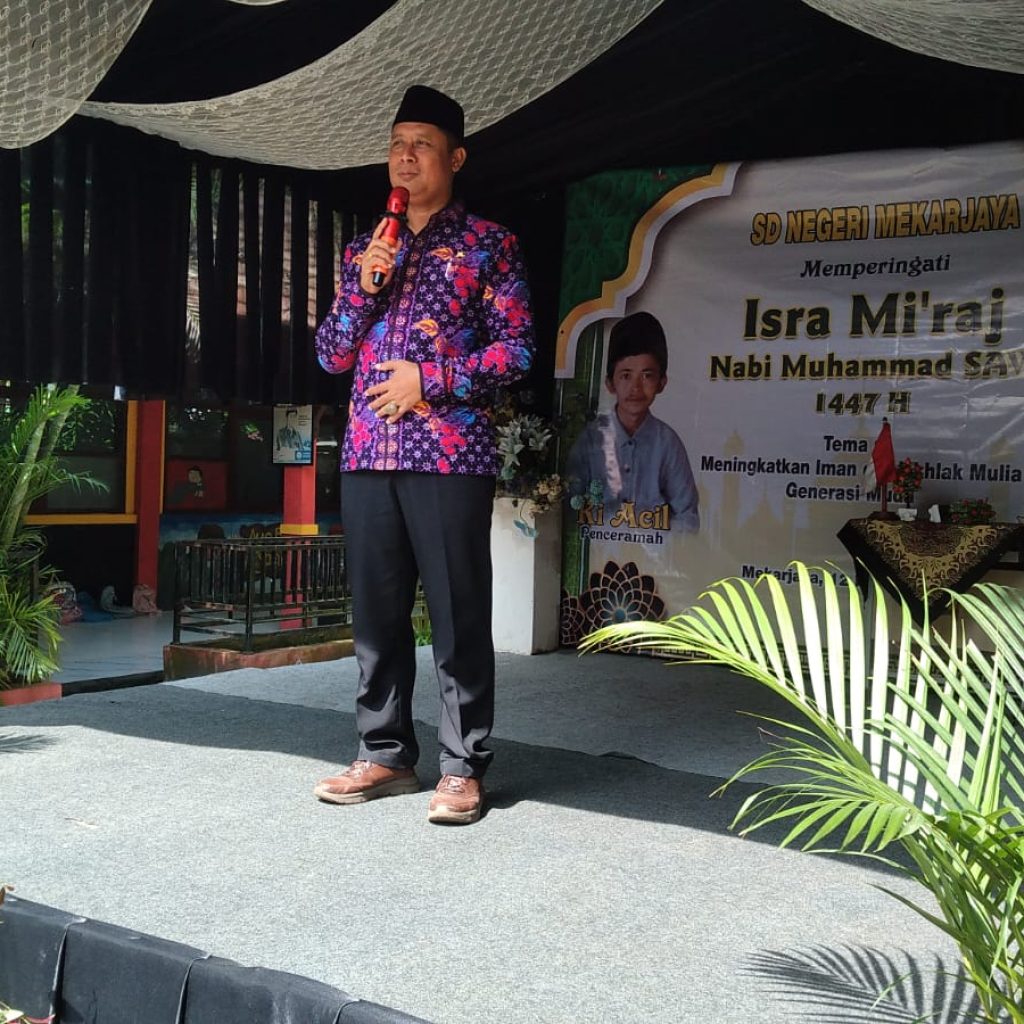“Siswa SDN Mekar Jaya Panongan mengikuti peringatan Isra Mi’raj Nabi Muhammad SAW 2026”