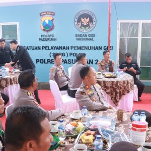 Polres Pasuruan Ikuti Peresmian dan Groundbreaking SPPG Polri oleh Presiden RI