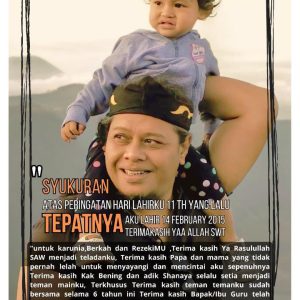 Asmara Budha Satryo Genap 11 Tahun: Sebelas Tahun Cahaya Cinta dalam Keluarga Heru Satryo dan Dwi Yulis