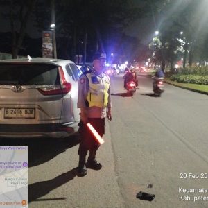 Patroli Pusaka Polsek Panongan, Jaga Keamanan di Masjid At-Taqwa Citra Raya