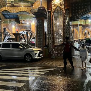 Sat Samapta Polres Pasuruan Amankan Sholat Tarawih di Wilayah Beji, Situasi Aman dan Kondusif