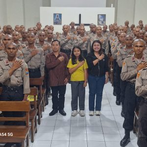 Tumbuhkan Koneksi dengan Masyarakat, SPN Bangsal Mojokerto Tanamkan Nilai Empati pada Peserta Didik Brimob