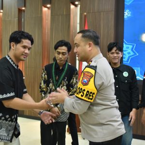 Silaturahmi Mahasiswa dan Organisasi Ekstra Kampus, Kapolres Gresik Ajak Perkuat Sinergi Jaga Kamtibmas