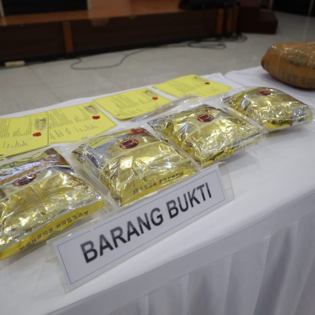 Polda Banten press conference ungkap 35 kasus narkotika Januari–Februari 2026