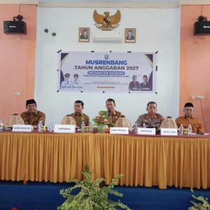 Pemerintah Kecamatan Ma’rang Mengadakan Musrenbang