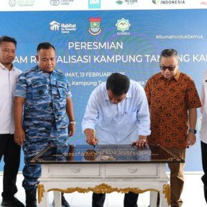Bupati Tangerang Resmikan 110 Rumah Layak Huni untuk Nelayan di Tanjung Kait Mauk