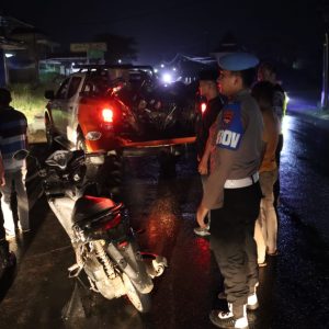 Polres Bangkalan Gelar KRYD Bulan Suci Ramadhan 13 Motor Tanpa STNK Diamankan