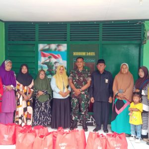 Penyerahan Sembako Ramadhan Bahagia Baznas Kabupaten Pangkep