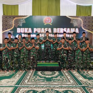 Safari Ramadhan di Kodim 0817/Gresik, Danrem 084/Bhaskara Jaya Pererat Silaturahmi dengan Prajurit dan Persit