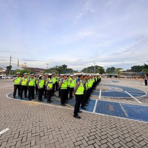 Jelang Mudik Lebaran, Satlantas Polrestabes Surabaya Imbau Masyarakat Taati Lalu Lintas