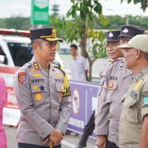 Tak Mau Ada Celah, Kapolres Pasuruan Cek Langsung Kesiapan Pos Mudik