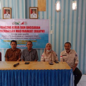 Musyawarah Rencana Kerja Dan Anggaran Pemberdayaan Masyarakat (RKAPM)