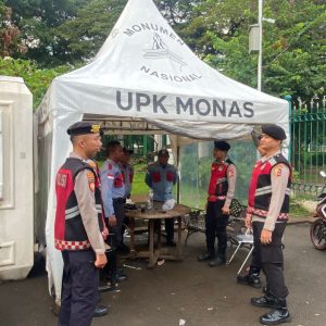 Jaga Nadi Ibu Kota, Detasemen Perintis Baharkam Polri Gelar Pengamanan ‘Strong Point’ dan Patroli Dialogis di Titik Vital Jakarta