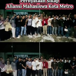 Gelombang kritik  Mahasiswa Metro ajak masyarakat turun ke jalan,Dukung Aksi 10 Maret