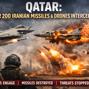Qatar Klaim Tangkis 200 Rudal dan Drone Iran, Dua Jet Su-24 Ditembak Jatuh