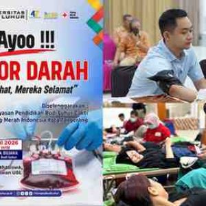 Donor Darah di Universitas Budi Luhur Diinisiasi Yayasan Pendidikan Budi Luhur Cakti