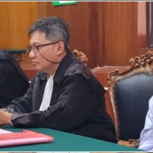 Diruang Gedung Cakra, Afandi Beri Keterangan Tidak Sesuai BAP, Beralibi Tak Sadar Gunakan Sajam Karena Mata sebelah Buta dan Minus 20