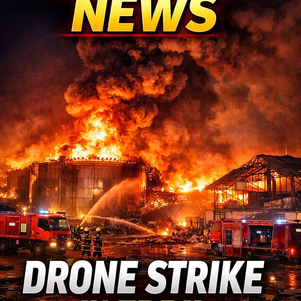 Drone Strike Guncang Erbil, Fasilitas Minyak Terkait Castrol Terbakar di Tengah Eskalasi Timur Tengah