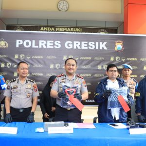 Polres Gresik Ungkap Kasus Korban pencabulan Usai Pulang Mengaji