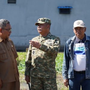 Danrem 084/Bhaskara Jaya Survei Lokasi Pembangunan Koperasi Desa di Jabon Sidoarjo