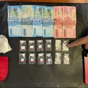 Pores Malang Amankan Tersangka Pengedar Sabu di Ampelgading